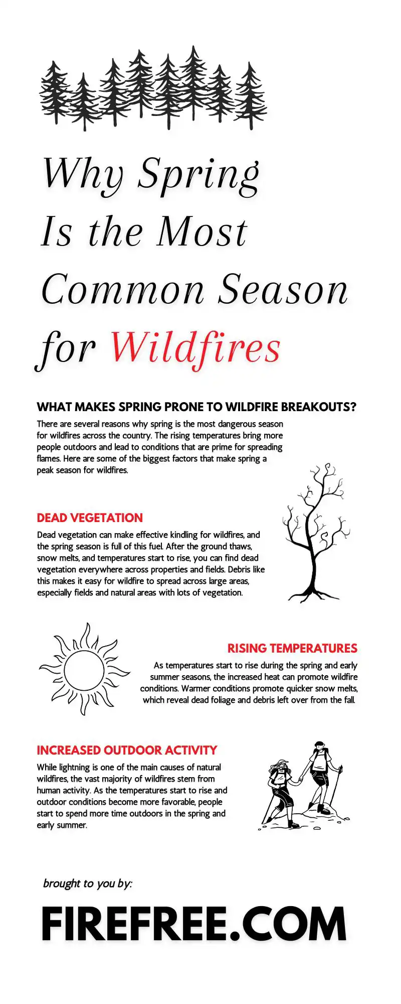 Why Spring Is the Most Common Season for Wildfires
