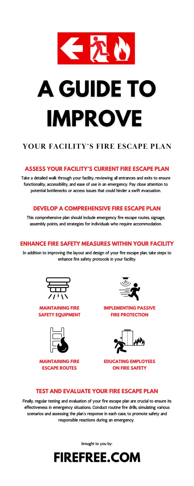 A Guide To Improve Your Facility’s Fire Escape Plan