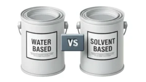 Water Based Paint Vs Solvent Based Paint