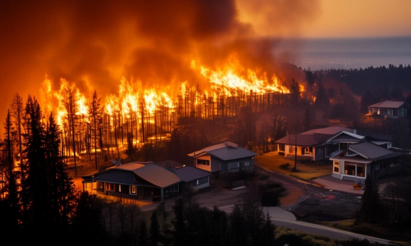 Read more about the article Fire-Resistant Paint for Wildfire-Prone Homes: Prevention & Protection Tips