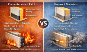 How Flame-Retardant Paint Works Compared to Fireproof Materials (A Guide)