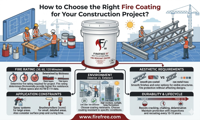 How to Choose the Right Fire Coating for Your Construction Project?
